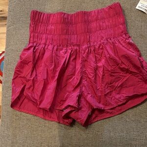 Free People Stylish Pink Women's Shorts